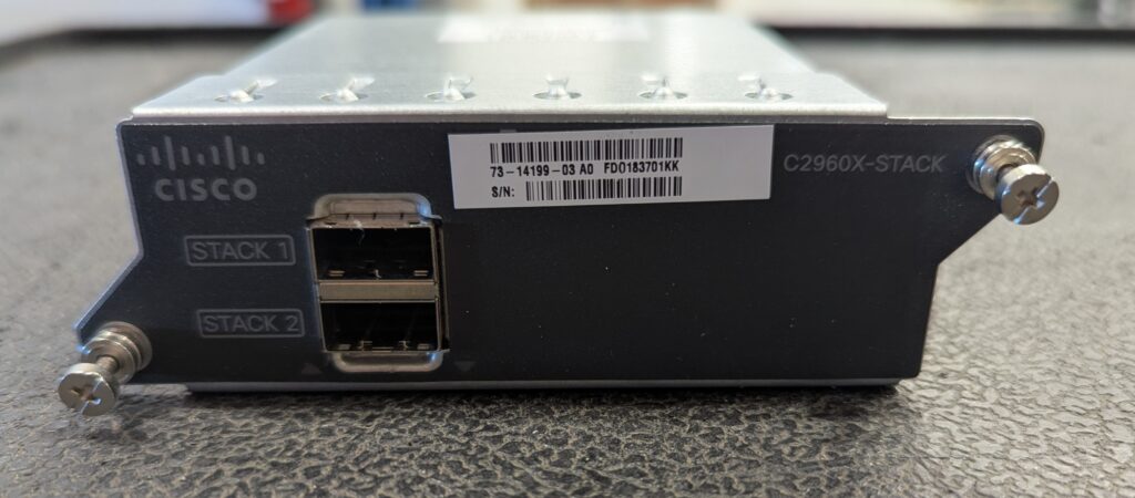 Cisco C2960X-STACK-2