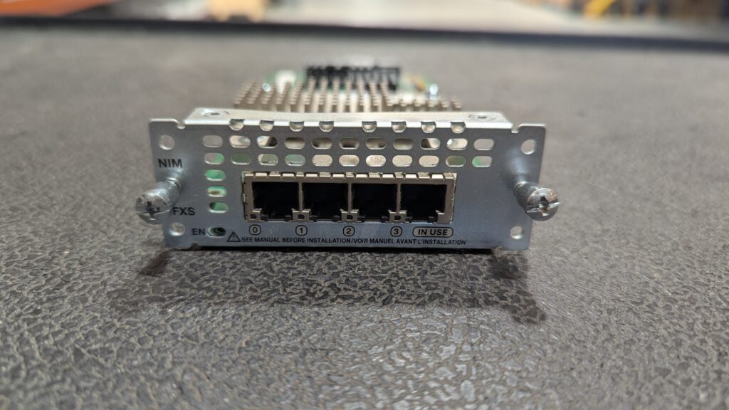 Cisco NIM-4FXS-3