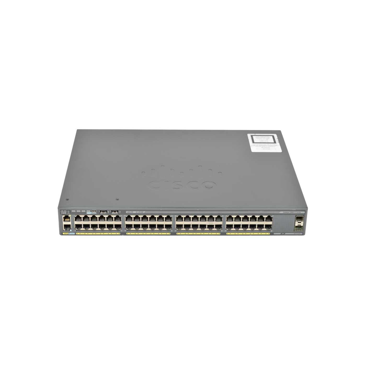 Cisco WS-C2960X-48TS-LL Switch Front