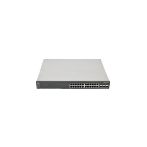 Cisco SG500X-24P-K9 24-Port 10/100/1000 PoE+ with 4-Port 10GbE SFP+