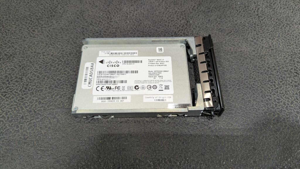 Cisco ASA5500X-SSD120-4