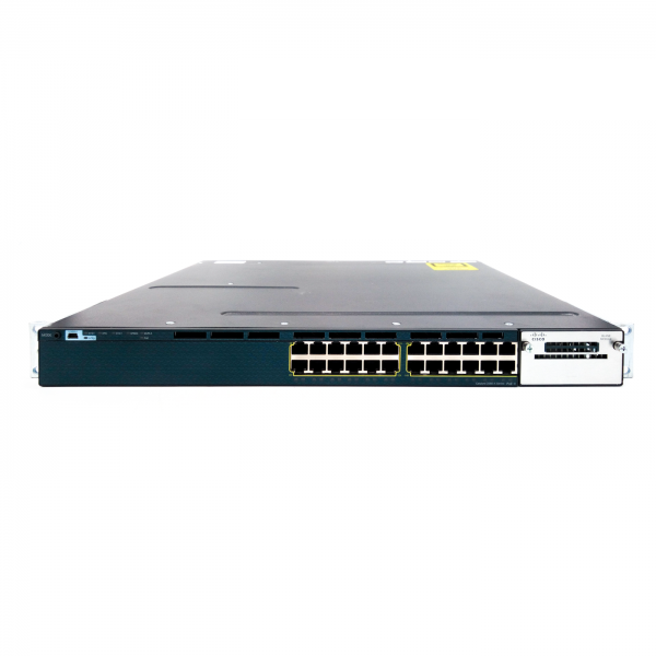 Cisco WS-C3560X-24P-S 24 10/100/1000 Ethernet PoE+ ports C3KX-PWR ...