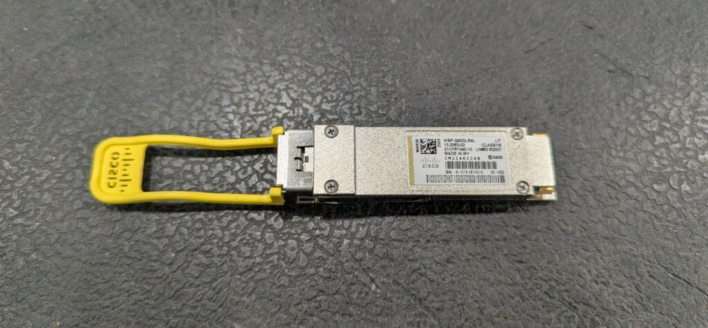 Cisco WSP-Q40GLR4L-3