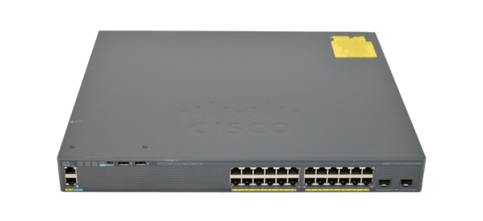 Cisco WS-C2960X-24PD-L Switch Front