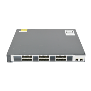 Cisco WS-C3750V2-24FS-S 24 Port Ethernet 100FX SFP IPv6 IP Base Switch 2 GE