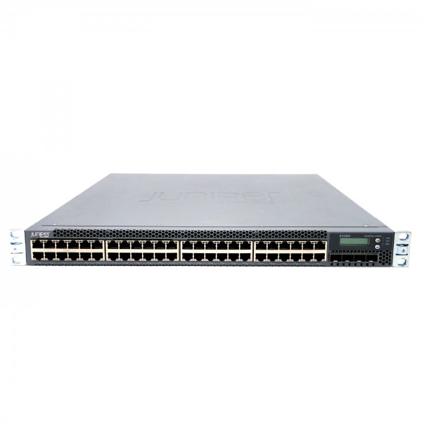 New Open Juniper EX3300-48T-BF 48-Port 10/100/1000BaseT 4xSFP+ B2F Air ...