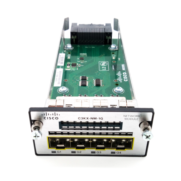 Cisco C3KXNM1G 4 Port SFP Gigabit Network Uplink Module