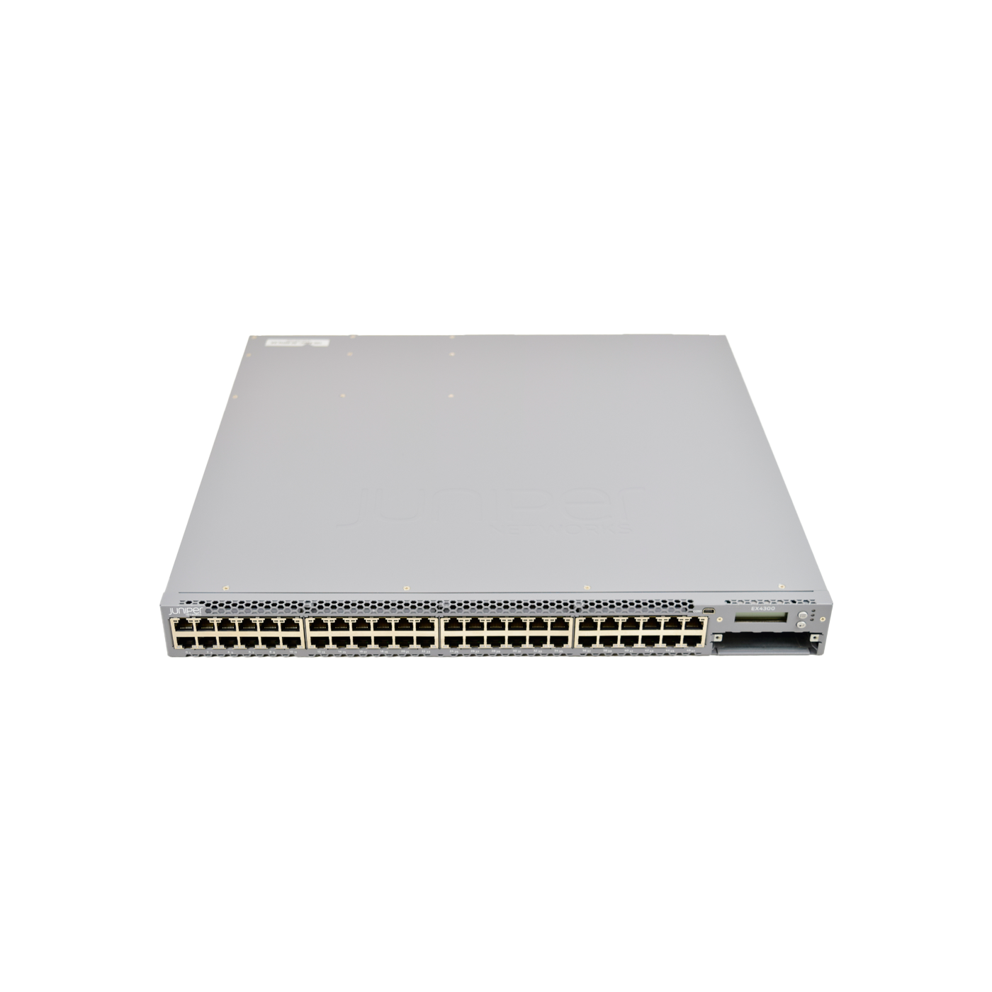 Juniper EX4300-48T 48-Port 10/100/1000Base-T Switch w/ 2x JPSU-350-AC-AFO -  Dedicated Networks
