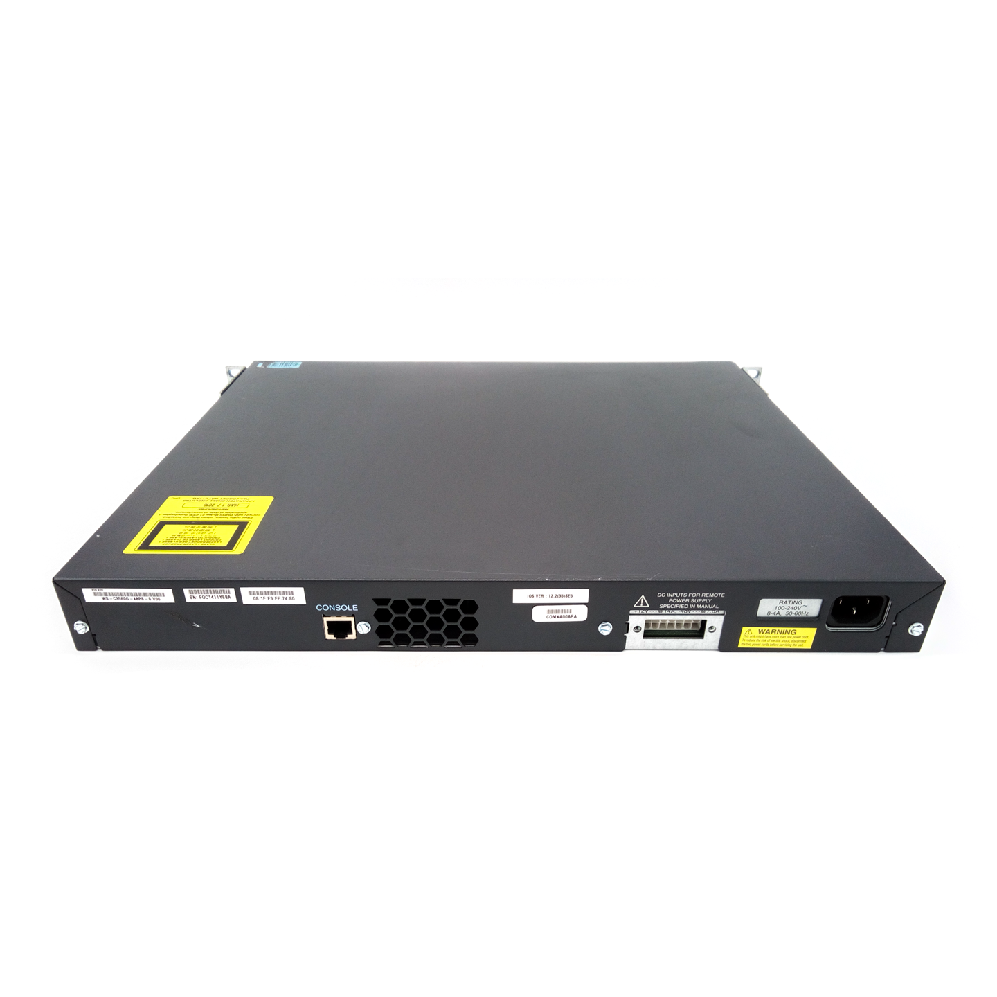 Cisco WS-C3560G-48PS Managed Gigabit Switch – 48 Port PoE, Layer 3, IOS 15, Tested