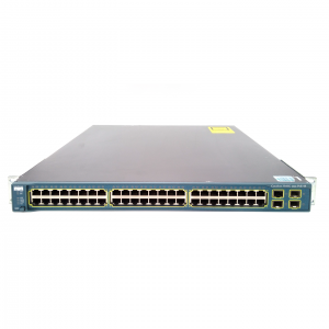 Cisco WS-C3560G-48PS-S 48-Port 10/100/1000T 4x SFP Gigabit PoE Switch