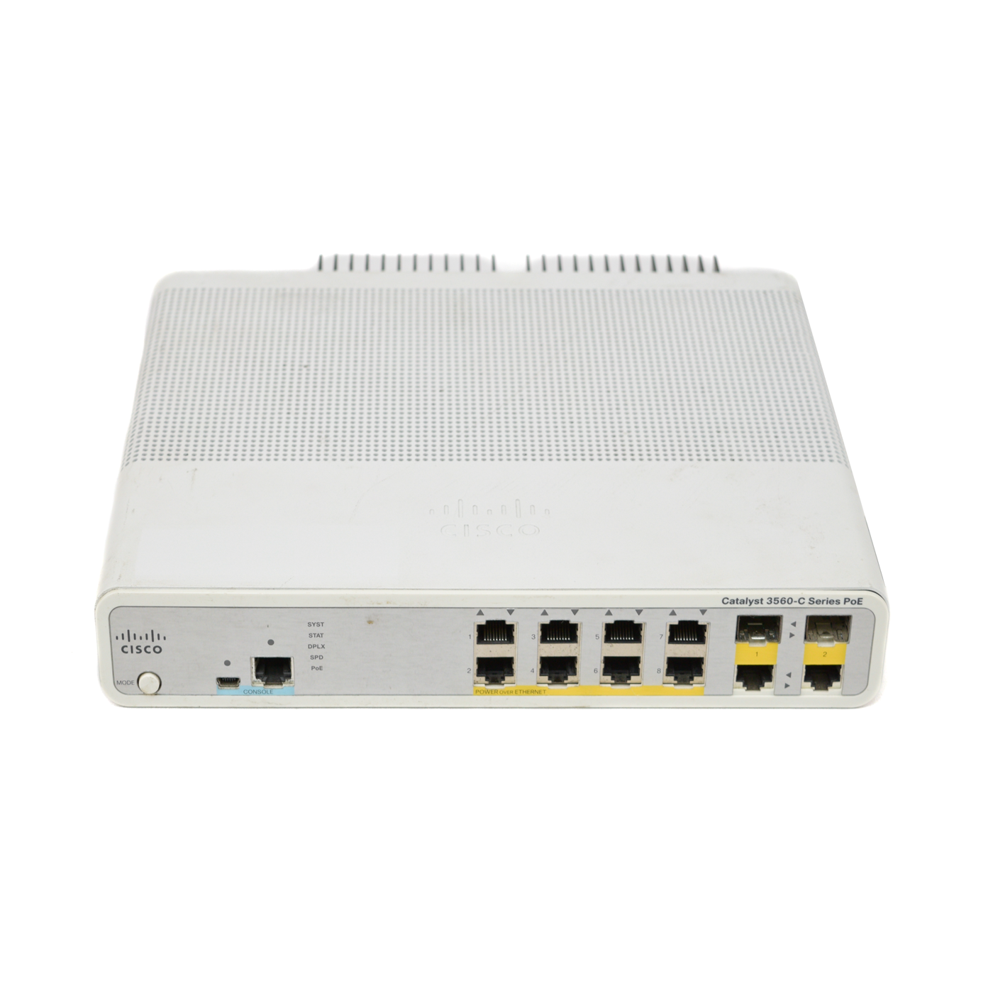 Cisco WS-C3560C-8PC-S FE POE+ 8-Port 2x Dual Purpose SFP + RJ-4 Switch