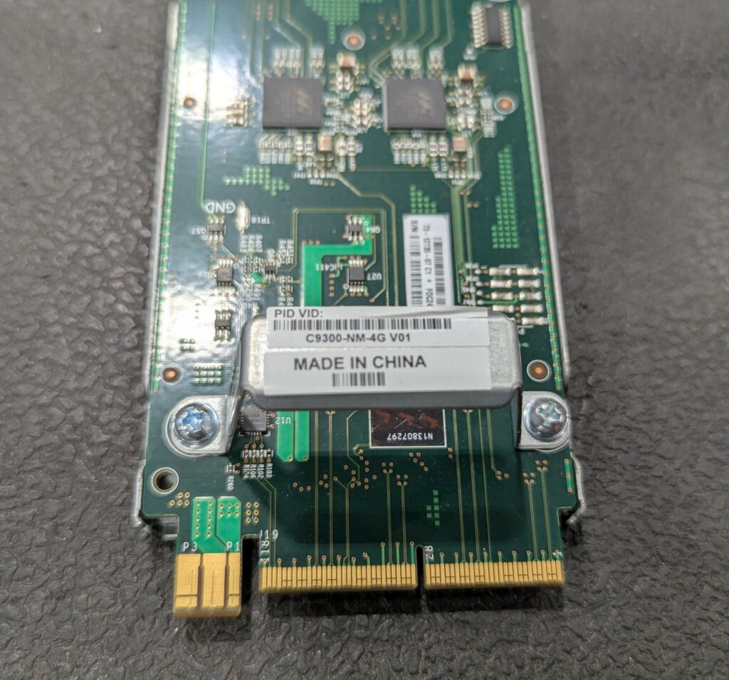 Cisco C9300-NM-4G-4