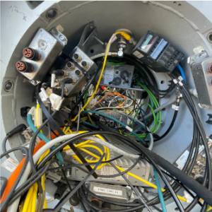 Networking equipment inside the torpedo