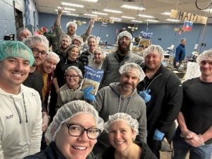 The dedicated networks team at Feed My Starving Children.