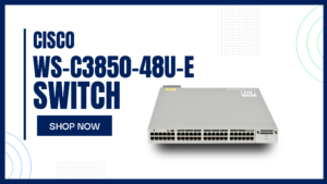 Cisco Catalyst WS-C3850-48U-E 48 PORT GIGABIT UPOE STACKABLE SWITCH