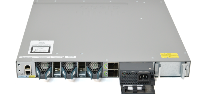 CISCO WS-C3850-24T-S BACK