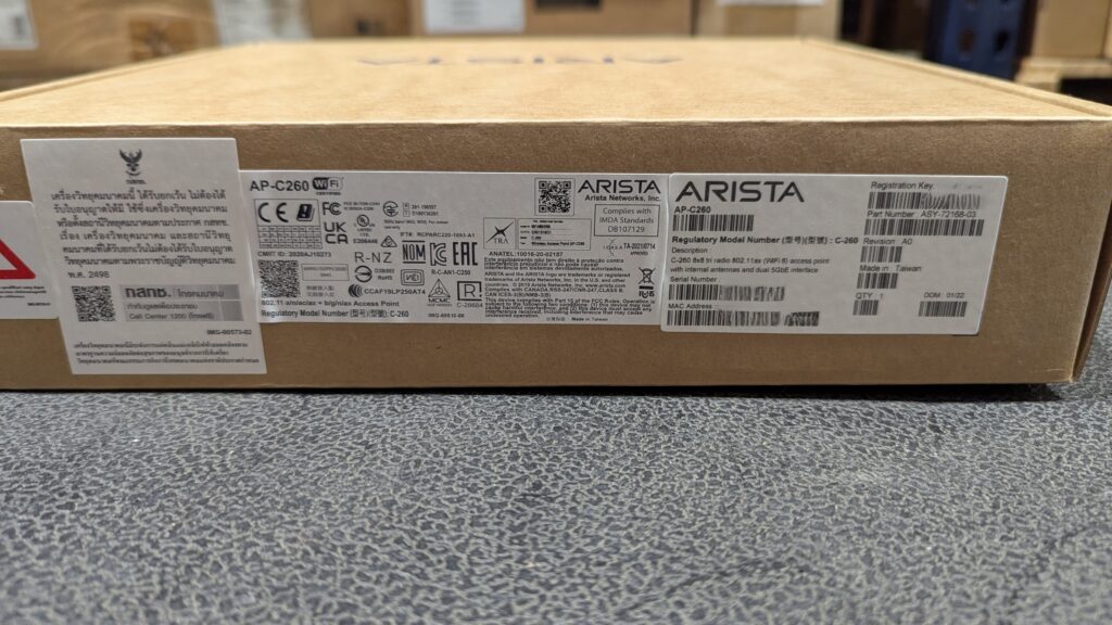 NOB Arista AP-C260-3