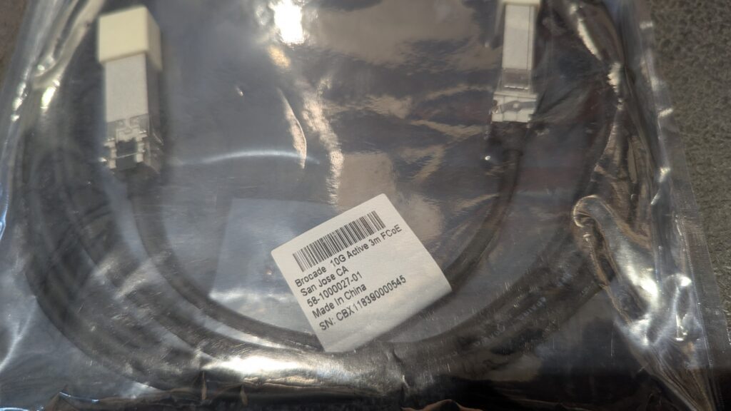 Brocade 10G-SFPP-TWX-0301-3