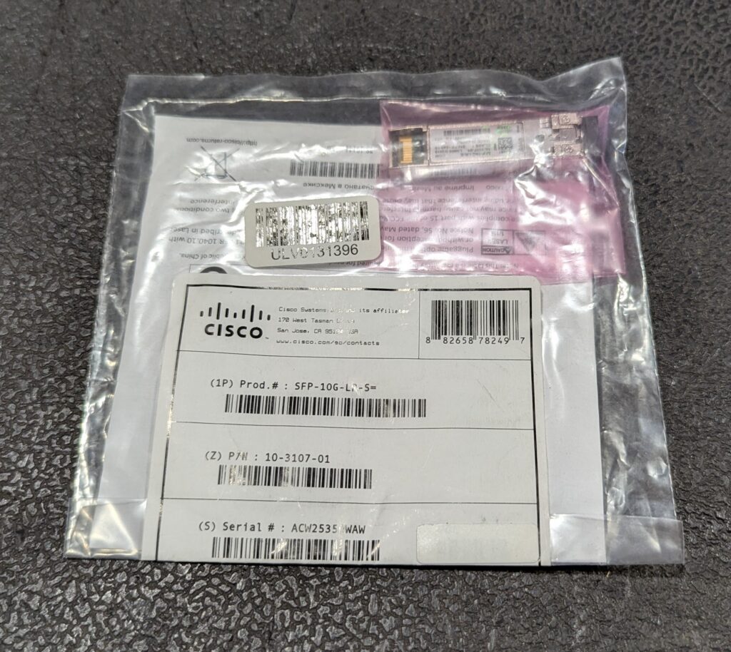 Cisco FS SFP-10G-LR-S-3