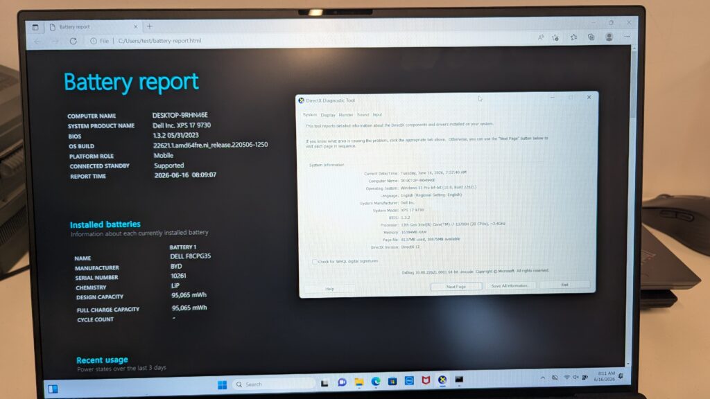 Dell XPS 17 9730-8