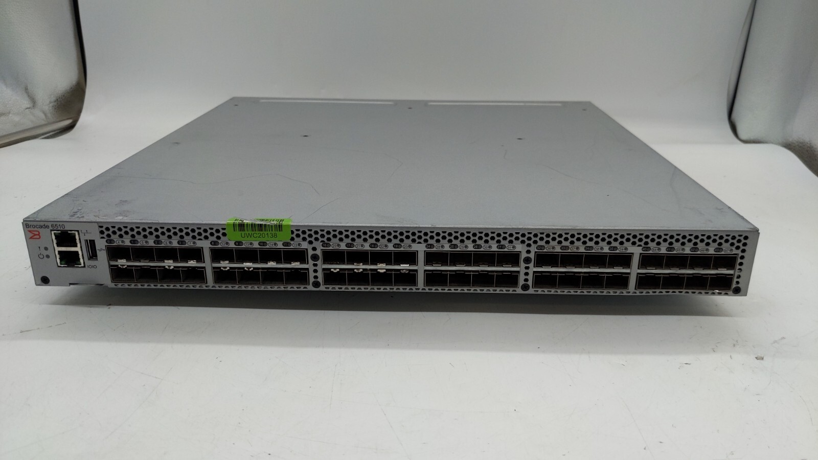 Brocade BR-6510-24-16G-R 24 Active Ports 16G Full Fabric Switch, 2x PSU *BLEM*