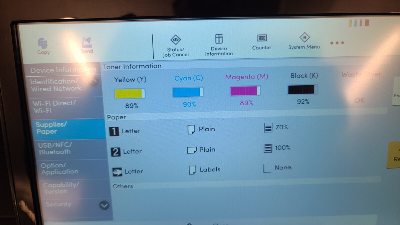 Kyocera TASKalfa 2554ci Task alpha laser printer copier scanner